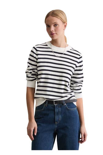 MARC O'POLO DENIM Strickpullover gestreift