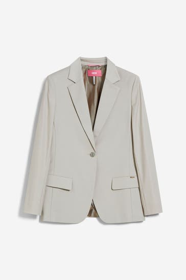 CINQUE Schurwollmix-Blazer 'Cilight' hellgrau