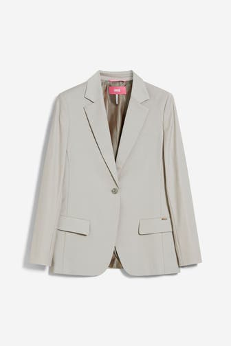 CINQUE Schurwollmix-Blazer 'Cilight' hellgrau