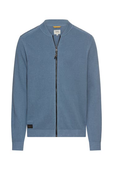 CAMEL ACTIVE Strickjacke graublau