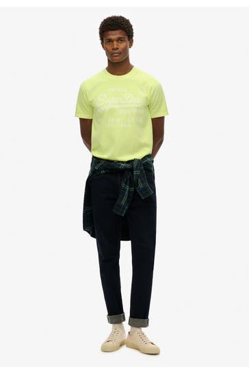 SUPERDRY T-Shirt neongelb