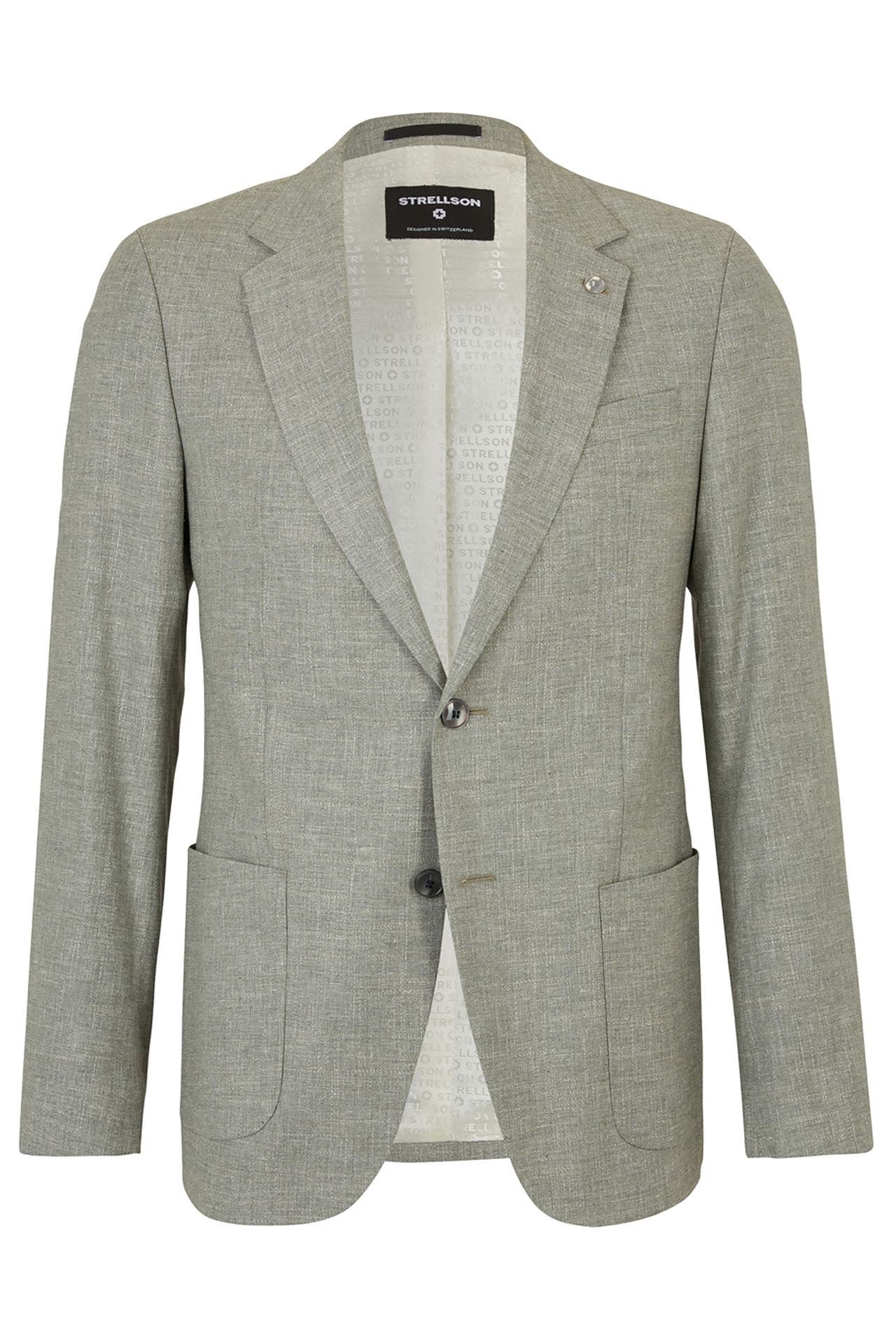 STRELLSON Business-Sakko Arndt hellgrün meliert Slim Fit, Bild 1