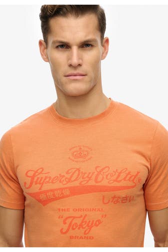 SUPERDRY T-Shirt orange