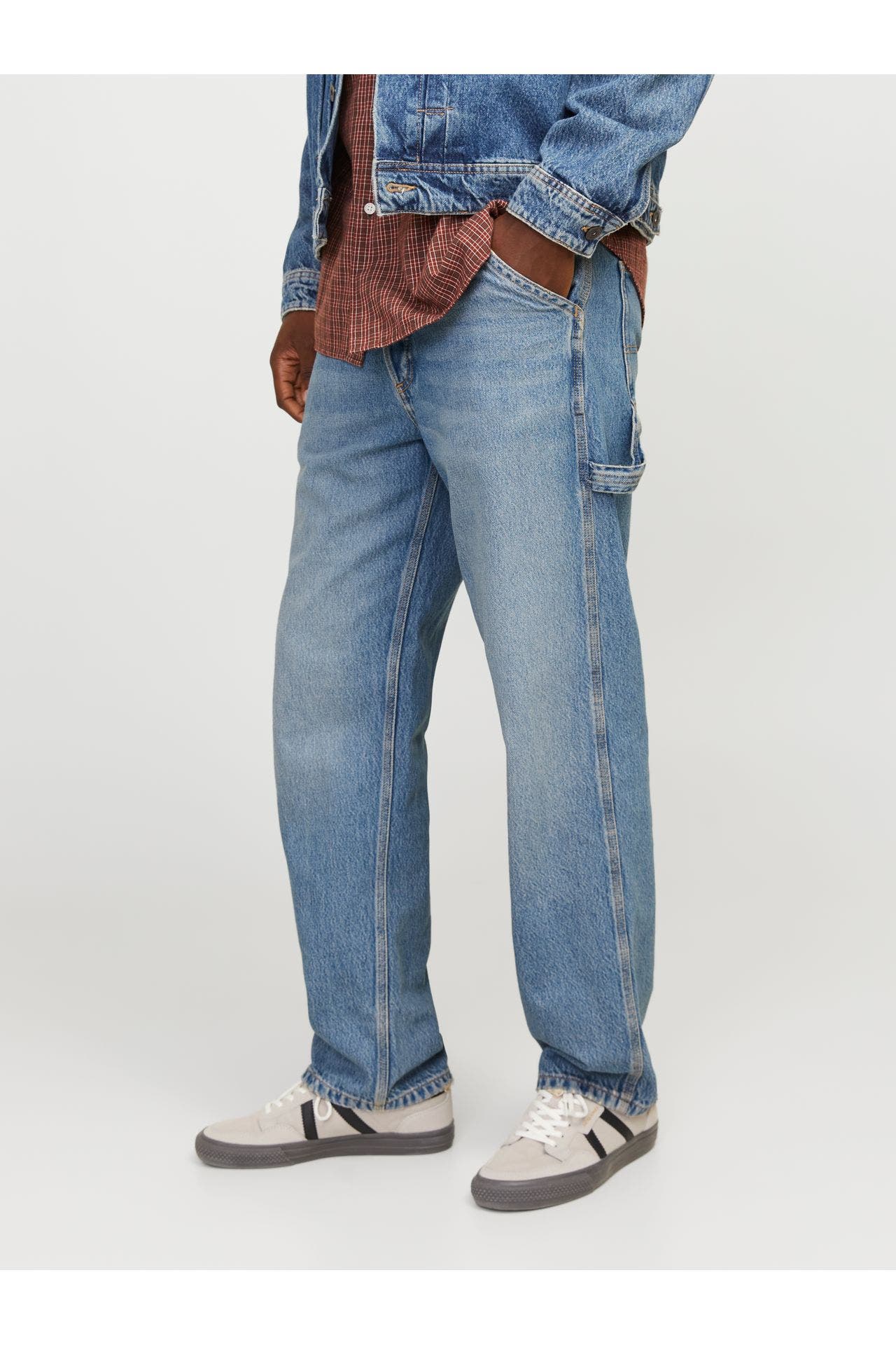 JACK & JONES Jeans blau straight, Bild 1