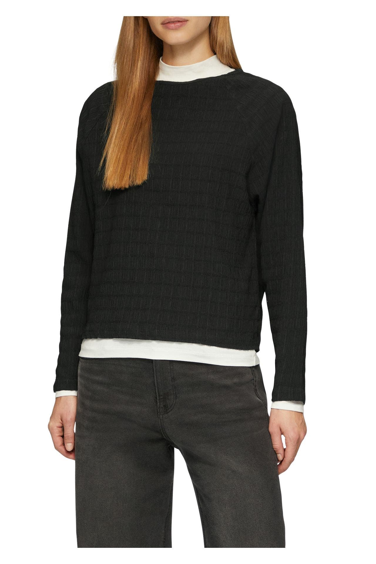 S.OLIVER Longsleeve schwarz, Bild 1