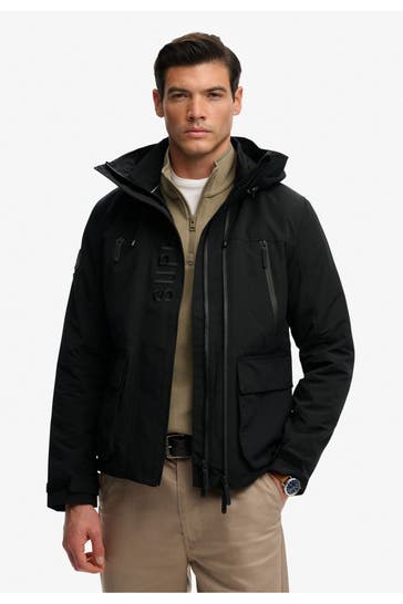 SUPERDRY Black lightweight jacket