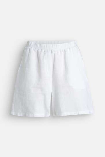 RIANI Leinen-Shorts weiß