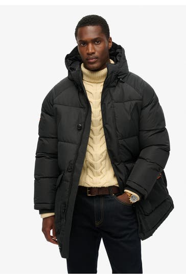 SUPERDRY Parka 'Everest' dunkelgrau