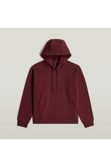 G-STAR Hoodie dunkelrot