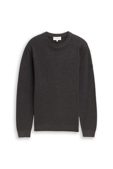 TOM TAILOR Strickpullover geringelt