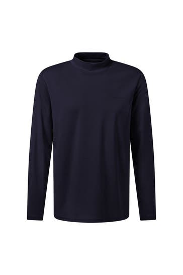 BALDESSARINI Longsleeve 'Theo' dunkelblau