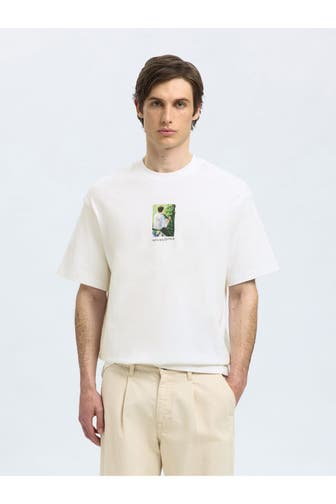SELECTED T-Shirt weiß