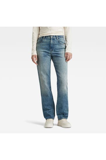G-STAR Jeans 'Viktoria Hight Straight' hellblau