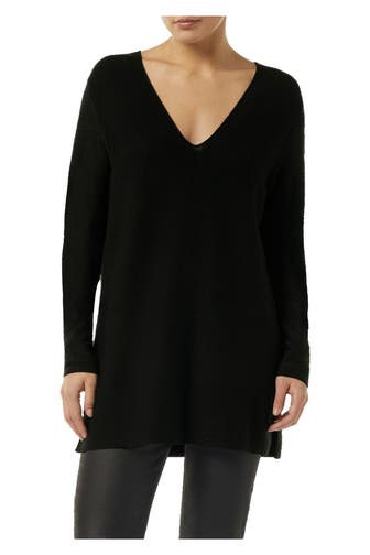 COMMA, Feinstrickpullover schwarz