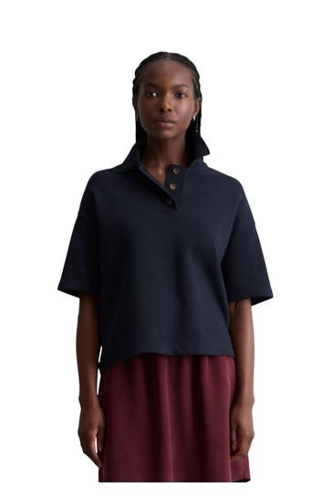 MARC O'POLO DENIM Polo-Shirt nachtblau