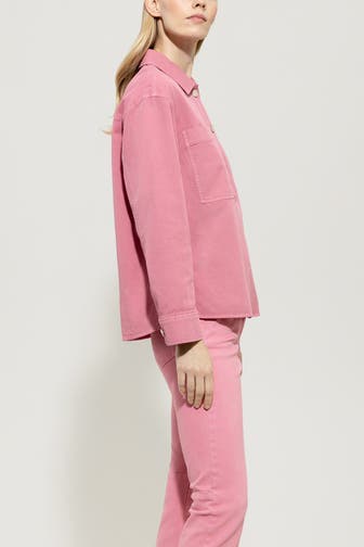 LUISA CERANO Jeansbluse rosa