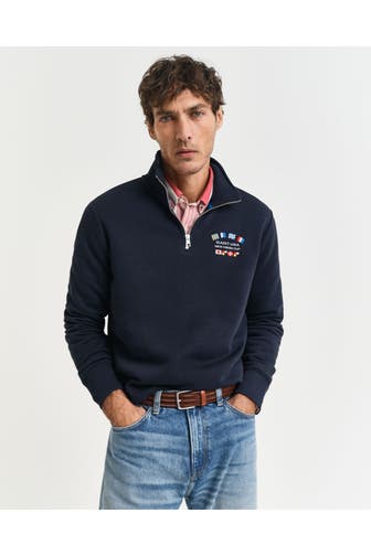 GANT Sweat-Troyer nachtblau