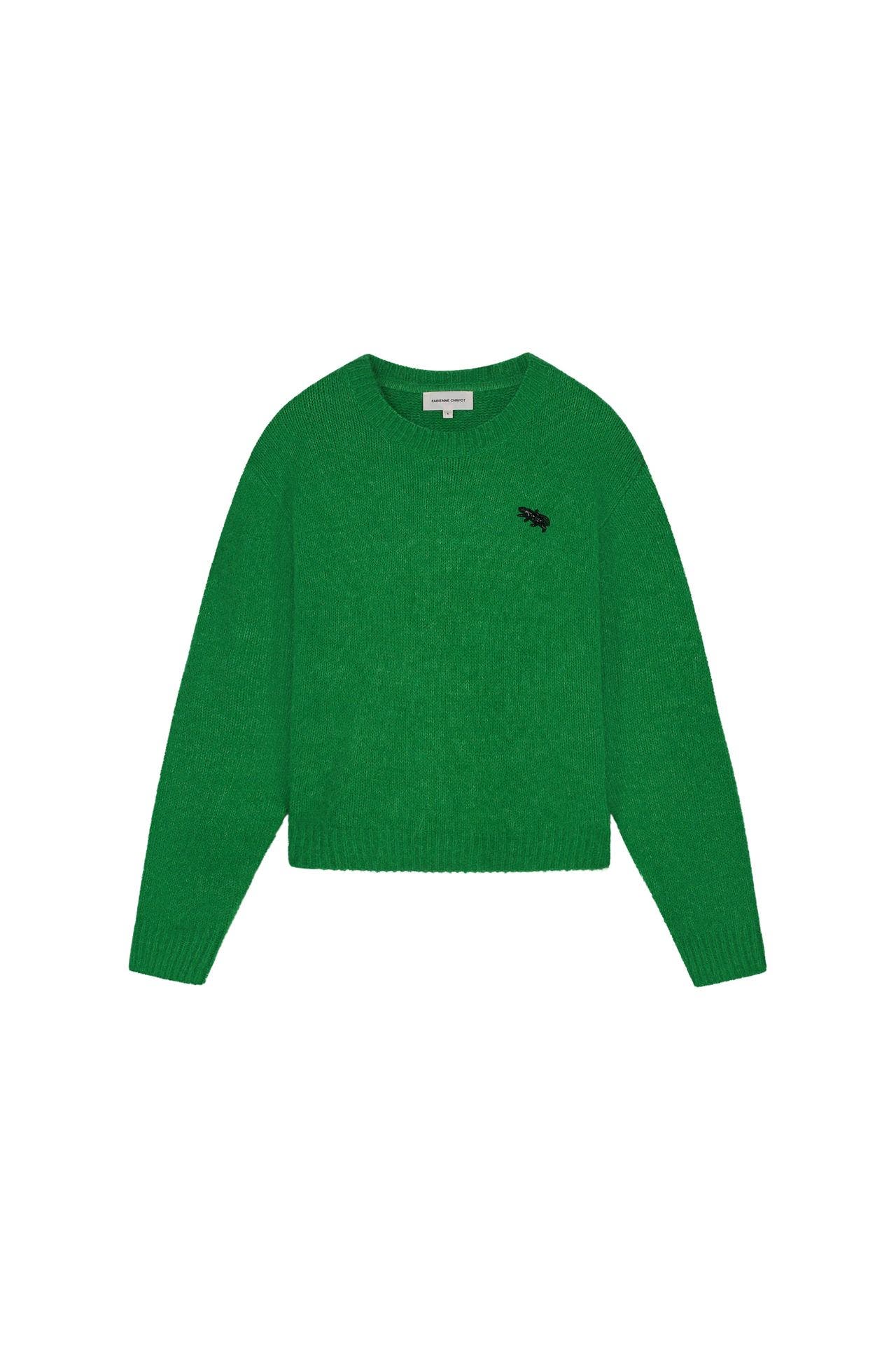 FABIENNE CHAPOT Strickpullover 'Jetta' grün, Bild 1