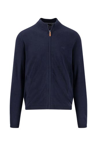 FYNCH-HATTON Strickjacke dunkelblau