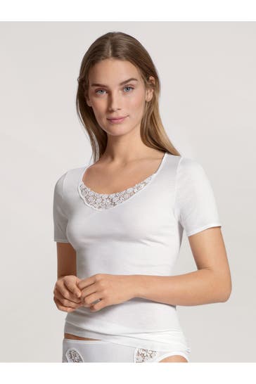 CALIDA T-Shirt weiß