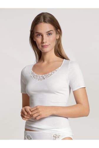 CALIDA T-Shirt weiß
