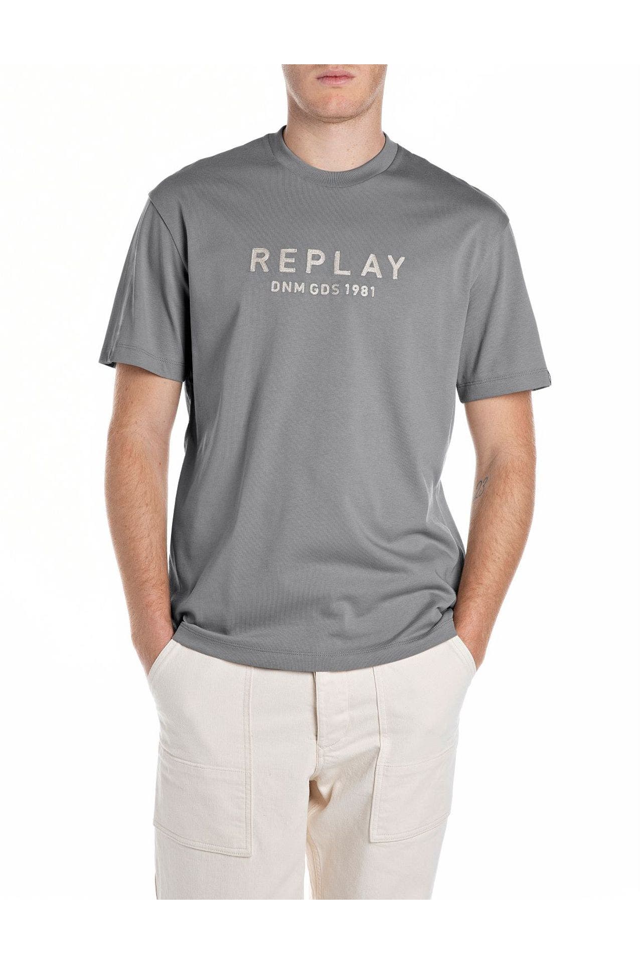 REPLAY T-Shirt grüngrau, Bild 1