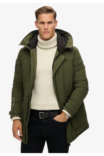 SUPERDRY Parka dunkelgrün