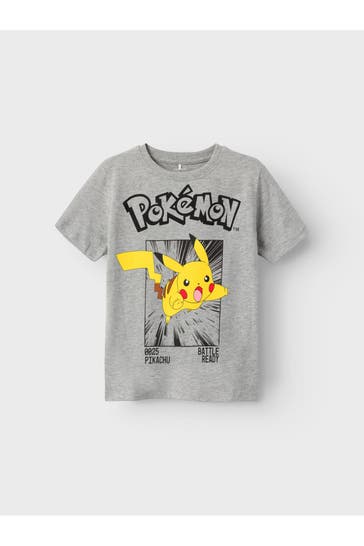 NAME IT T-Shirt grau