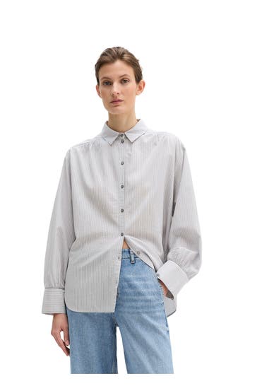MARC O'POLO Casual-Bluse gestreift