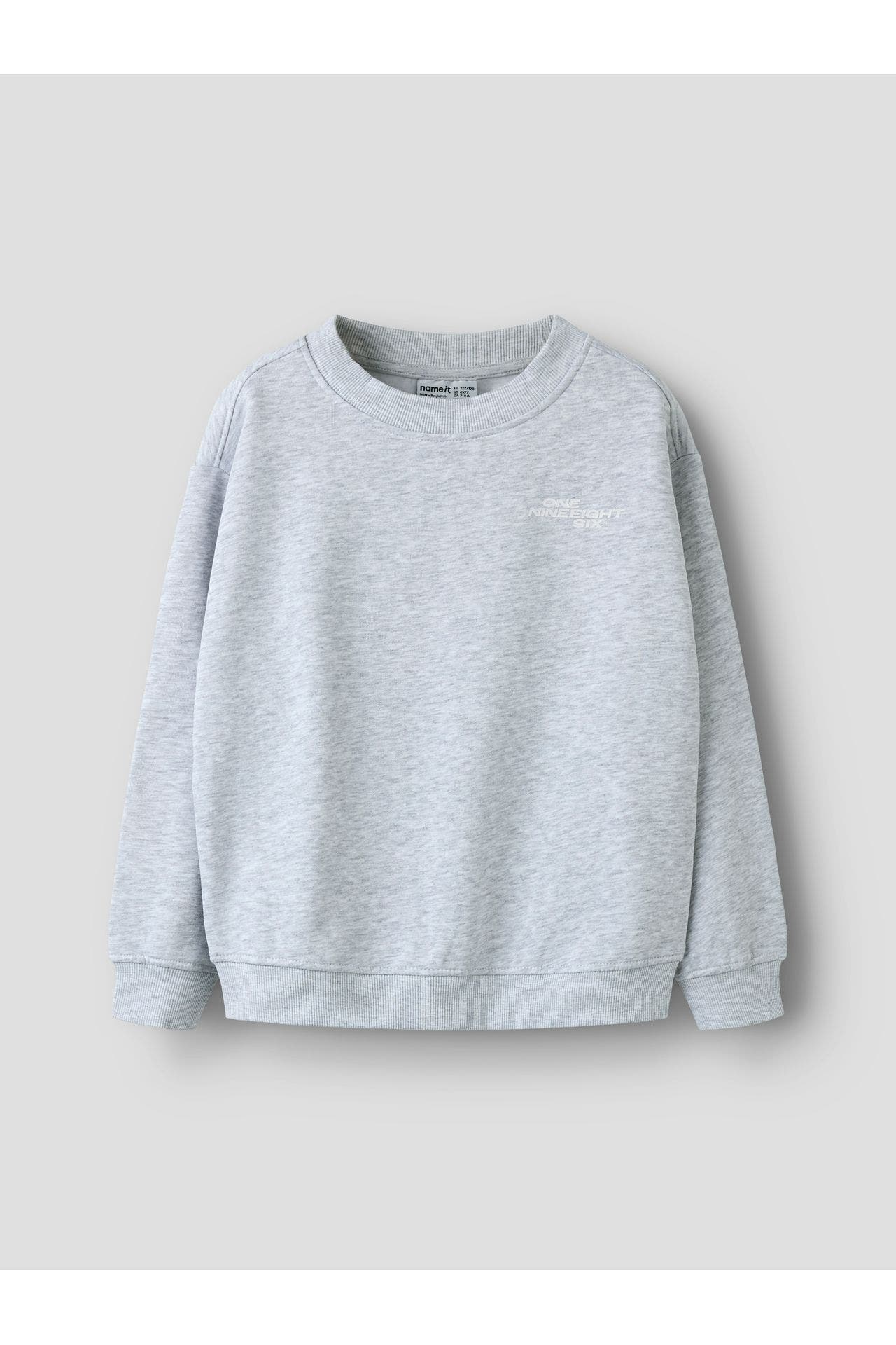 NAME IT Sweatshirt hellgrau, Bild 1