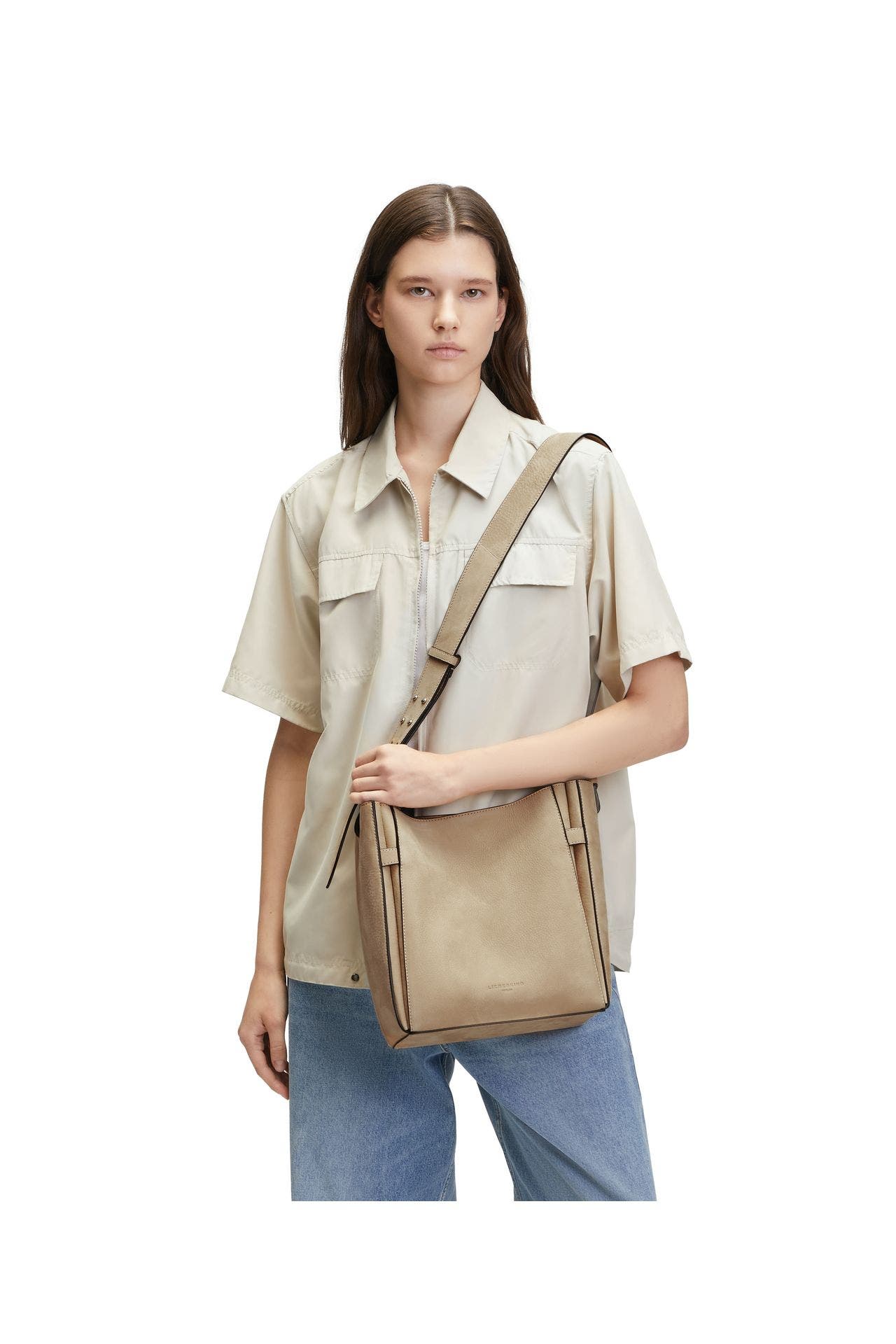 LIEBESKIND BERLIN Schultertasche 'Hilla' hellbraun, Bild 1