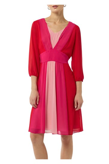 COMMA, Kleid mehrfarbig