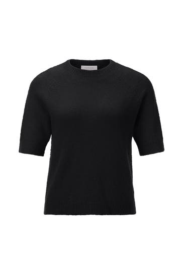 RICH & ROYAL Strickshirt schwarz