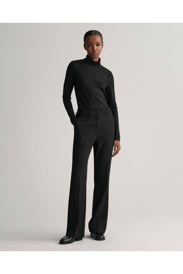 GANT Stoffhose schwarz