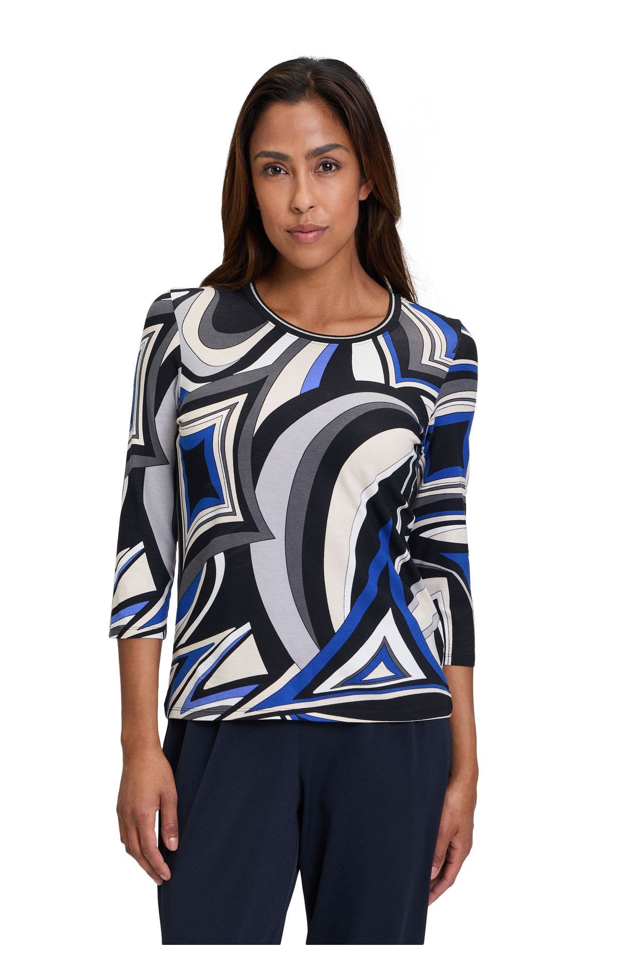 BETTY BARCLAY Longsleeve gemustert, Bild 1