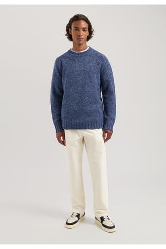 DSTREZZED Strickpullover 'Per' azurblau