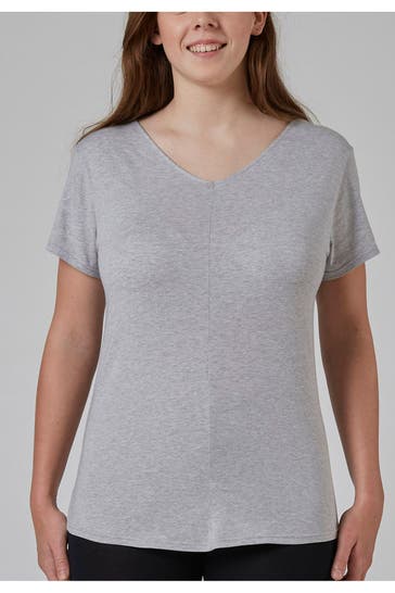 SKINY T-Shirt hellgrau