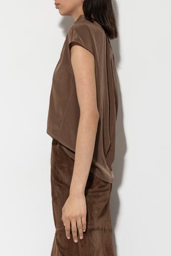 LUISA CERANO Blusentop braun