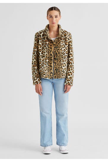 MILESTONE Kunstfelljacke 'Harmless Leo' animal