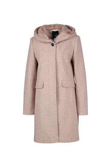 FUCHS SCHMITT Wollmix-Mantel gemustert