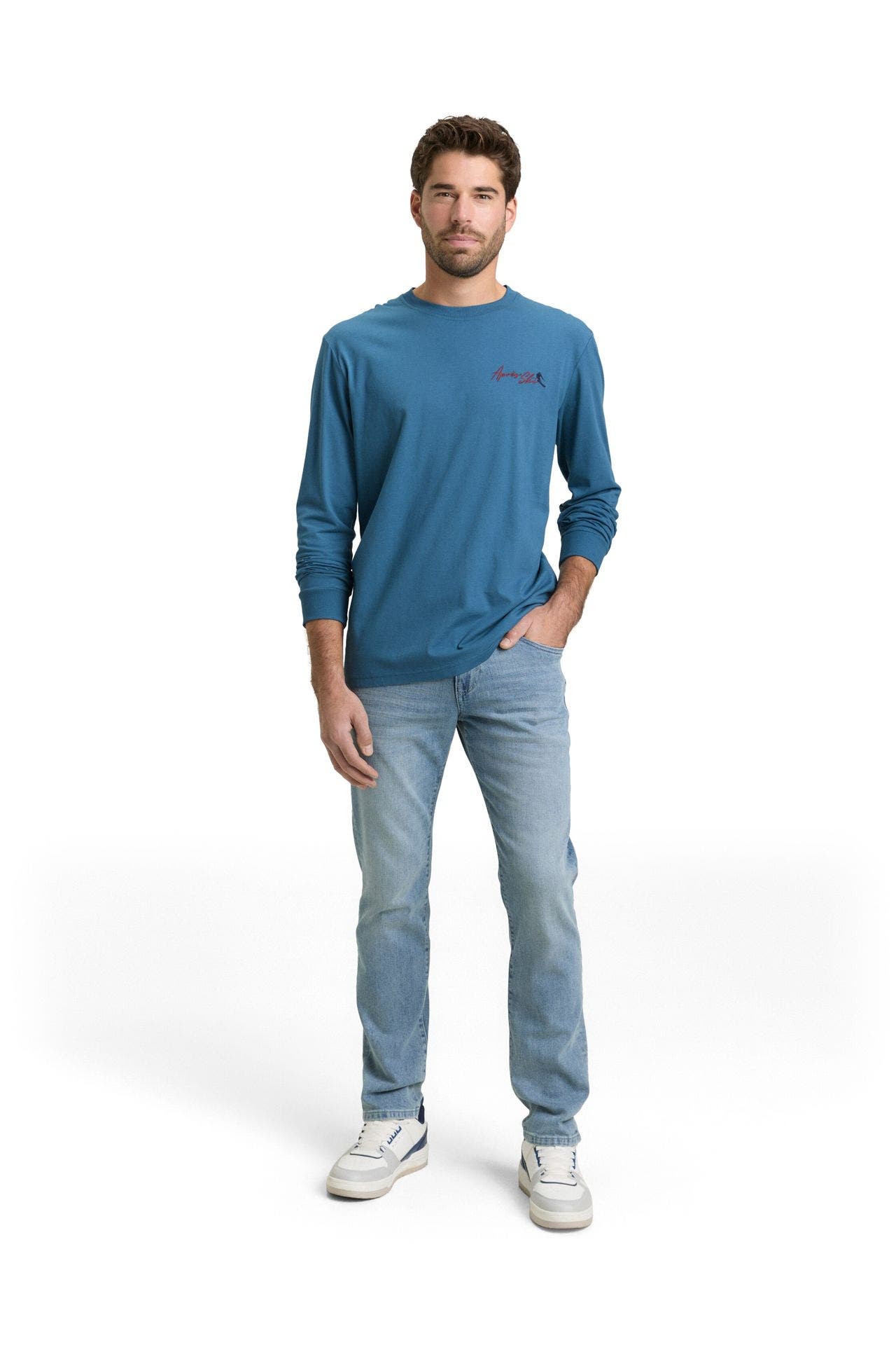 TOM TAILOR Longsleeve petrol, Bild 1