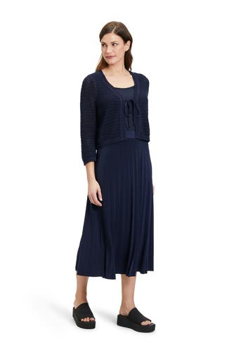 CARTOON Strickjacke nachtblau