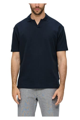 S.OLIVER Polo-Shirt dunkelblau
