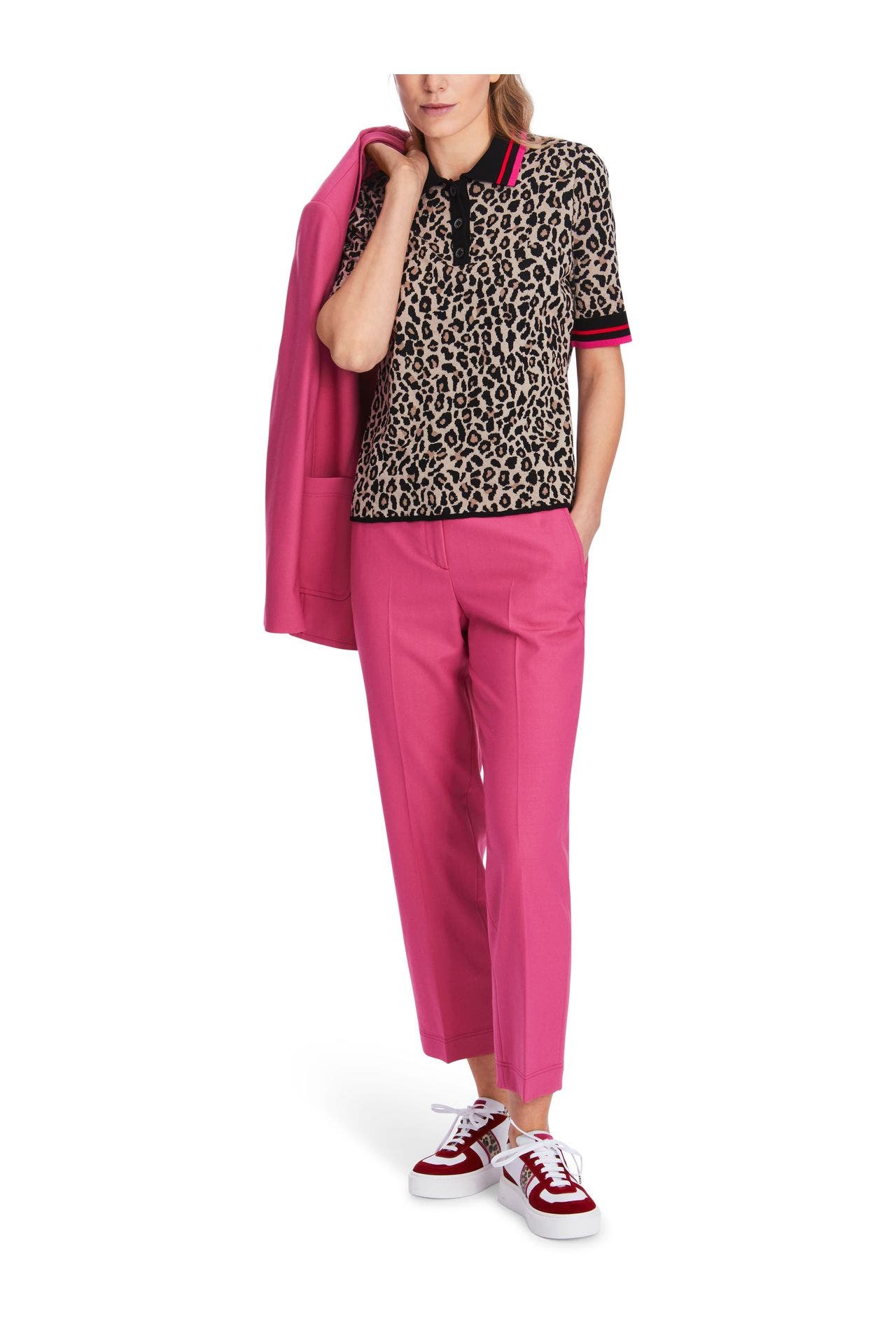 MARC CAIN Strickshirt gemustert, Bild 1
