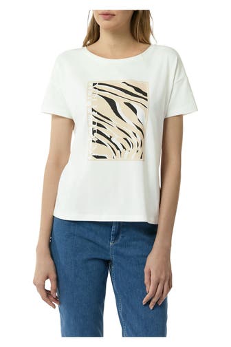 COMMA, T-Shirt offwhite
