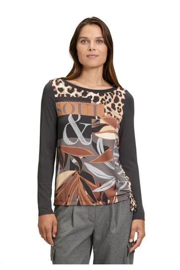 BETTY BARCLAY Longsleeve gemustert