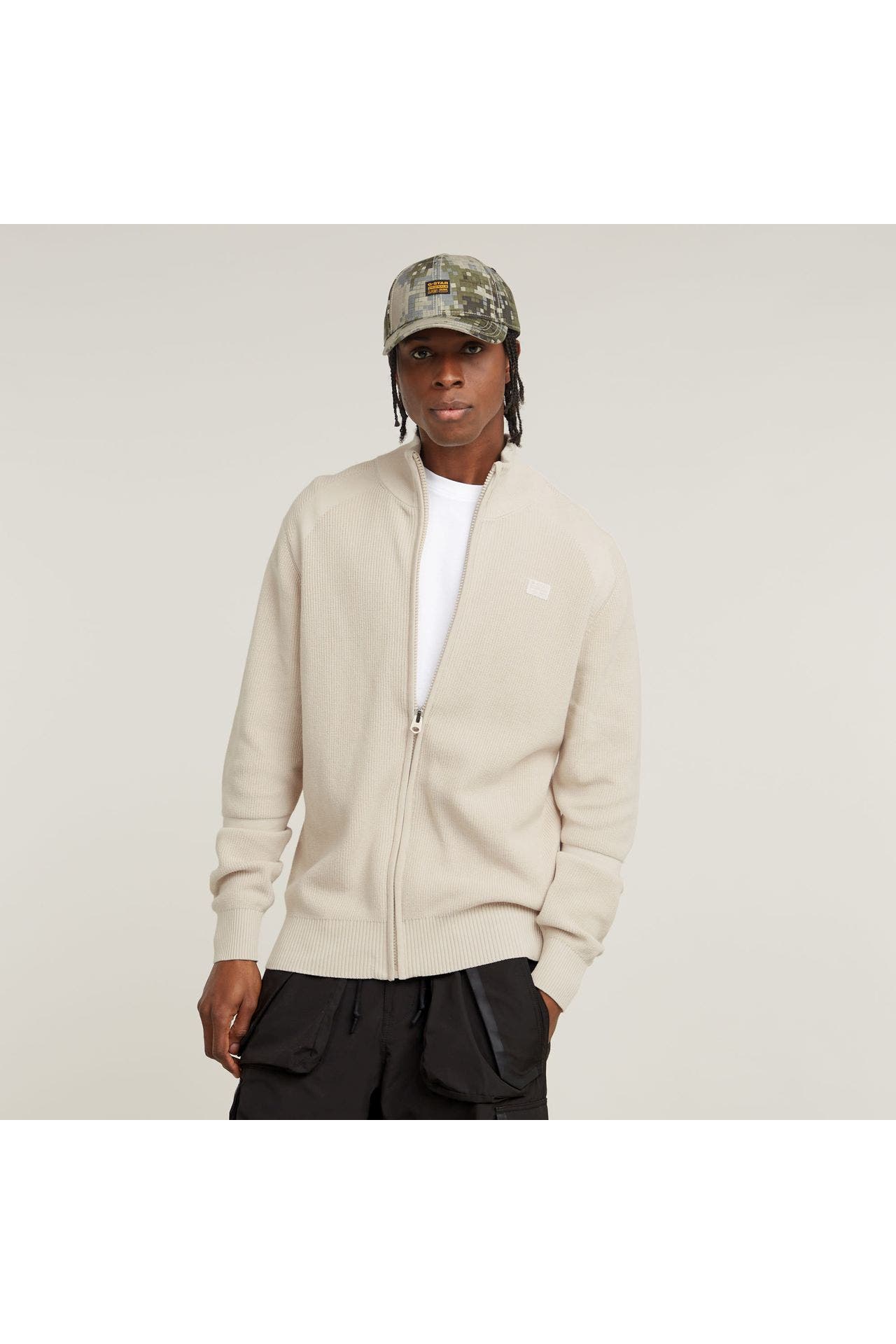 G-STAR Strickjacke beige, Bild 1