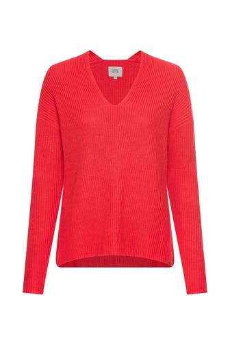 CAMEL ACTIVE Strickpullover signalrot
