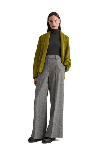 MARC O'POLO Cardigan moosgrün