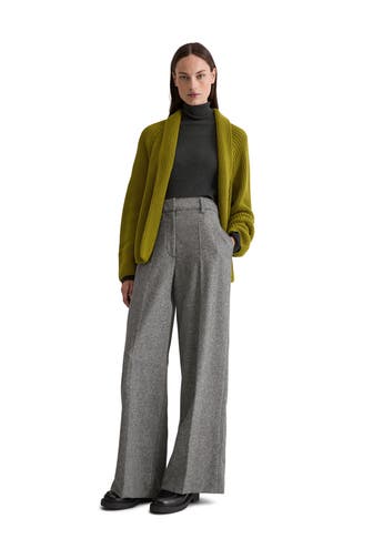 MARC O'POLO Cardigan moosgrün